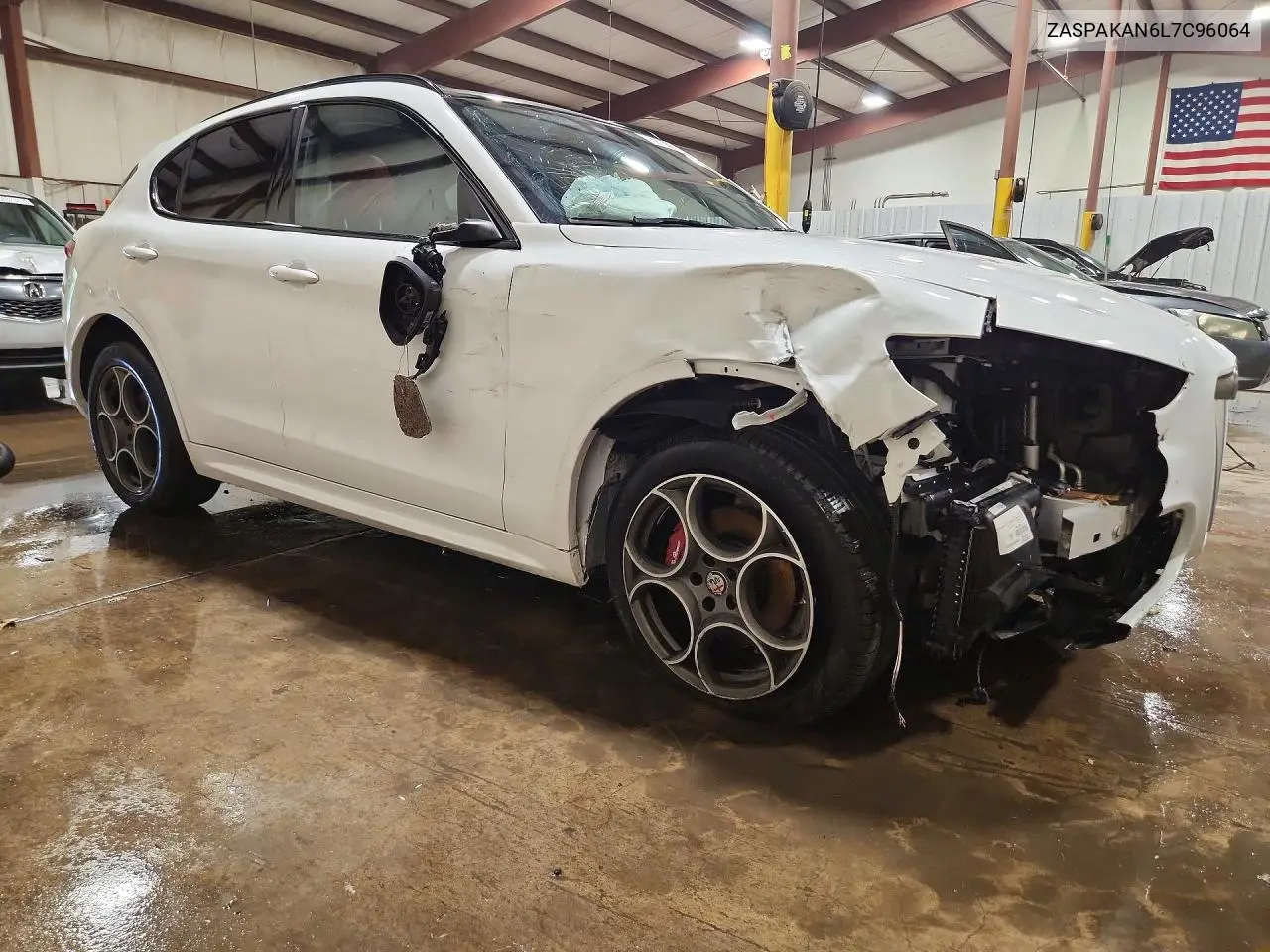 2020 Alfa Romeo Stelvio VIN: ZASPAKAN6L7C96064 Lot: 59158296