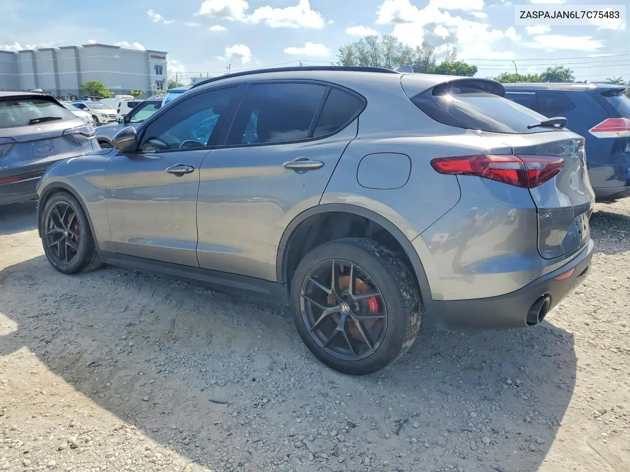 2020 Alfa Romeo Stelvio VIN: ZASPAJAN6L7C75483 Lot: 59268296