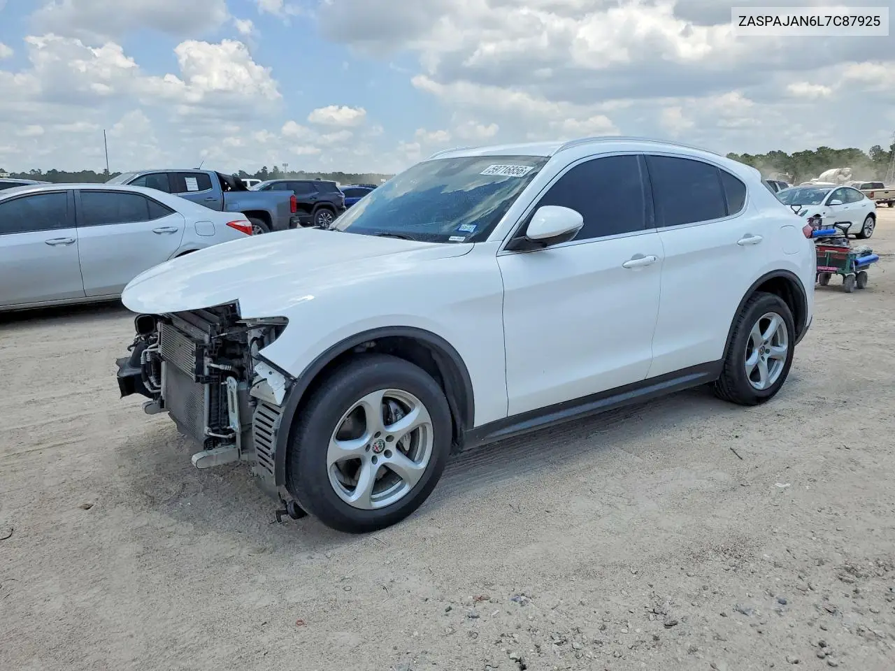 2020 Alfa Romeo Stelvio Base VIN: ZASPAJAN7L7C93037 Lot: 59716856