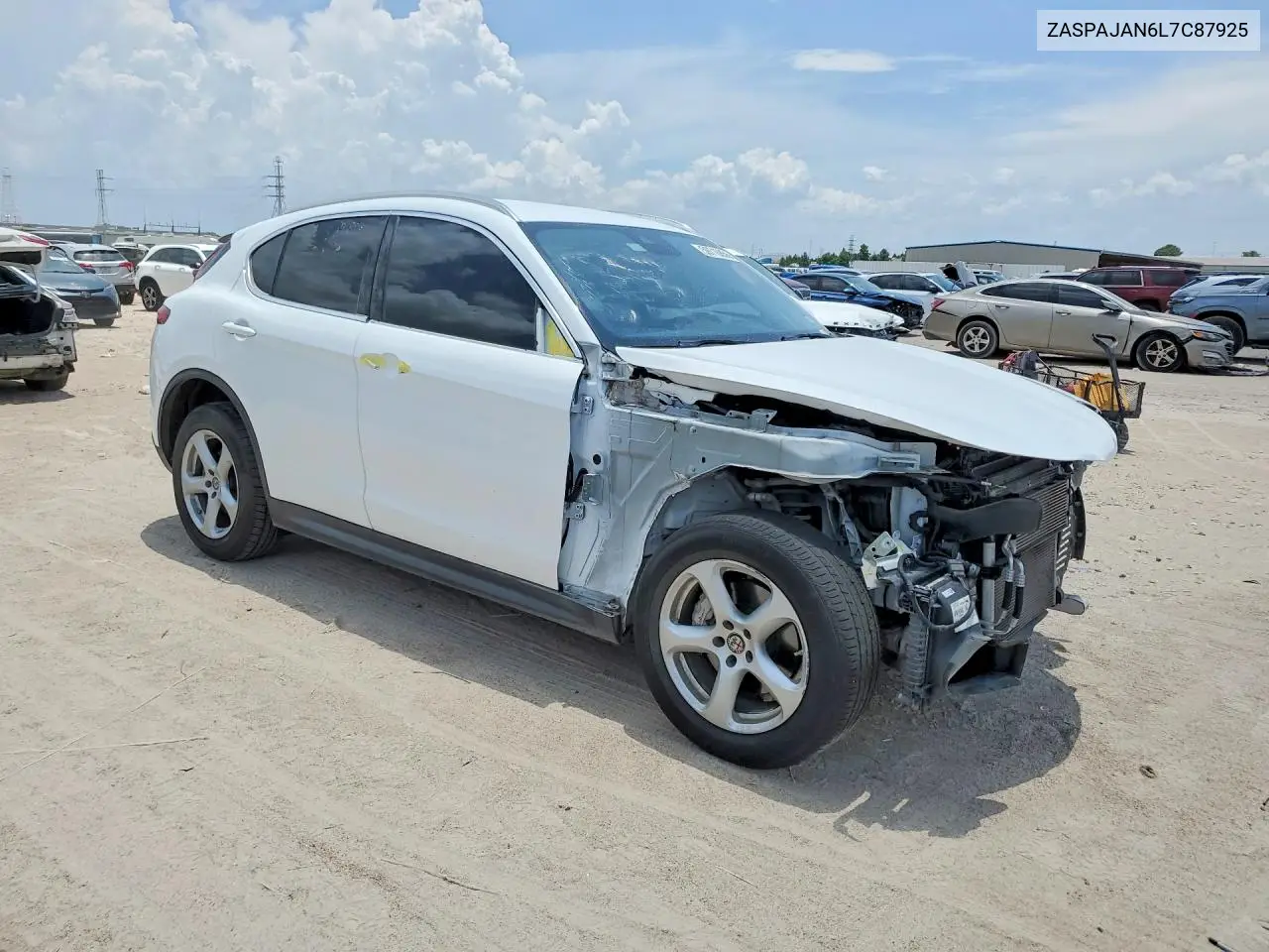 2020 Alfa Romeo Stelvio Base VIN: ZASPAJAN7L7C93037 Lot: 59716856
