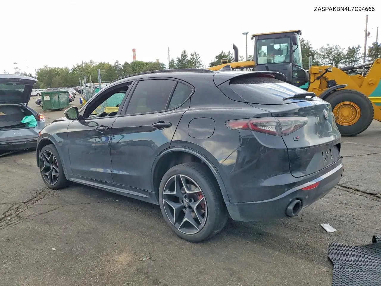 2020 Alfa Romeo Stelvio Ti VIN: ZASPAKBN4L7C94666 Lot: 60409696