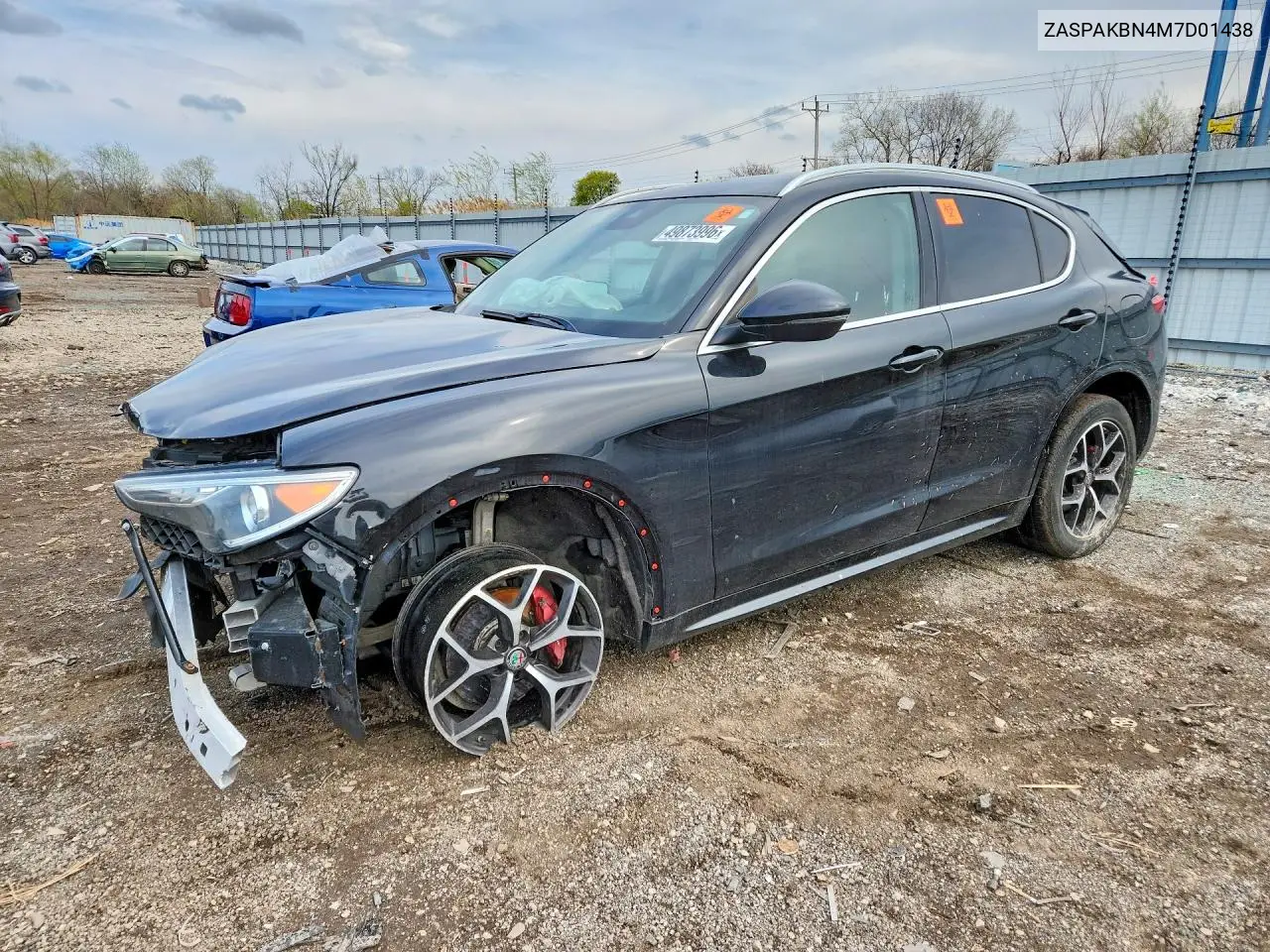 2021 Alfa Romeo Stelvio Ti VIN: ZASPAKBN4M7D01438 Lot: 49873996