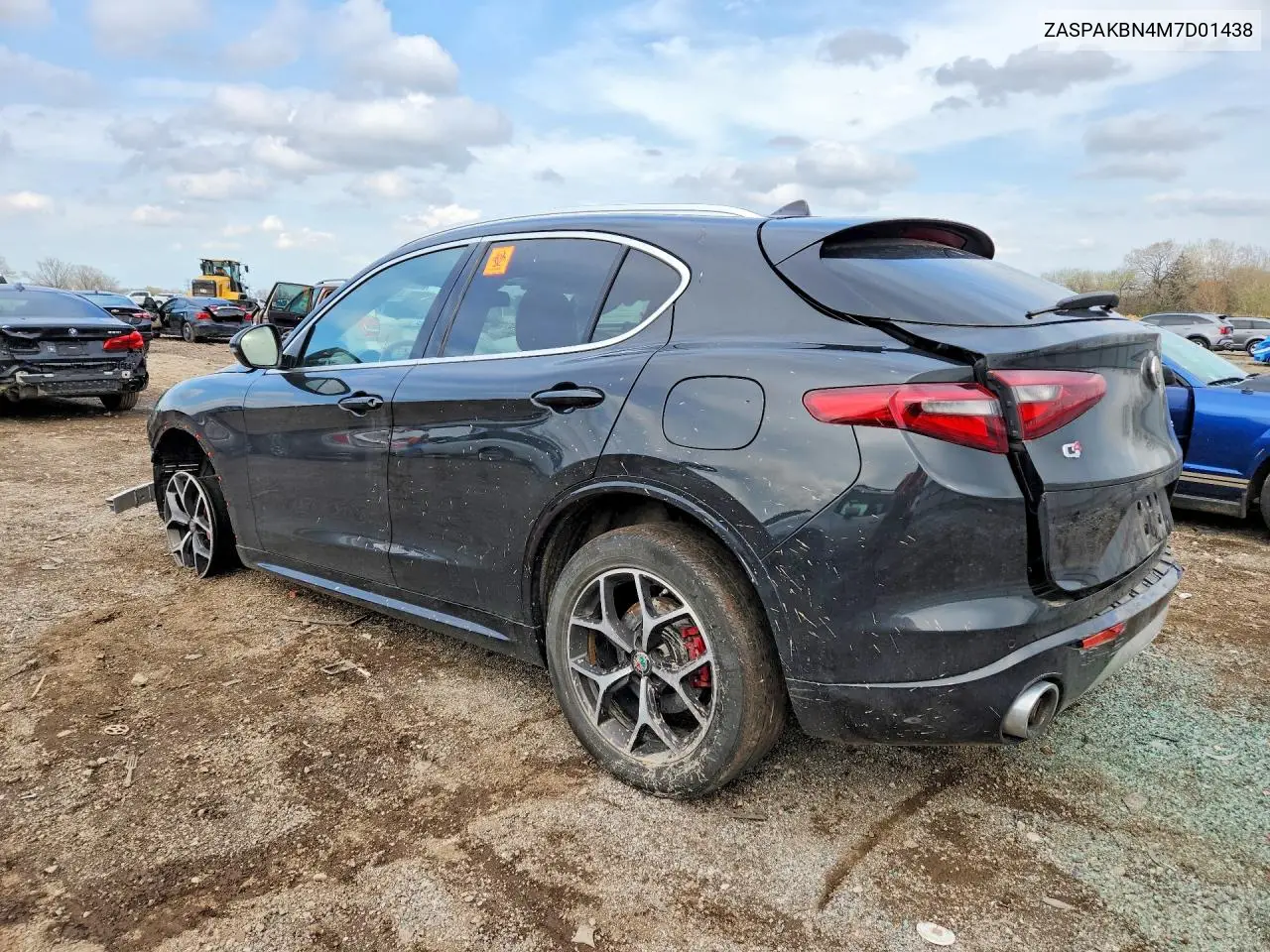 2021 Alfa Romeo Stelvio Ti VIN: ZASPAKBN4M7D01438 Lot: 49873996