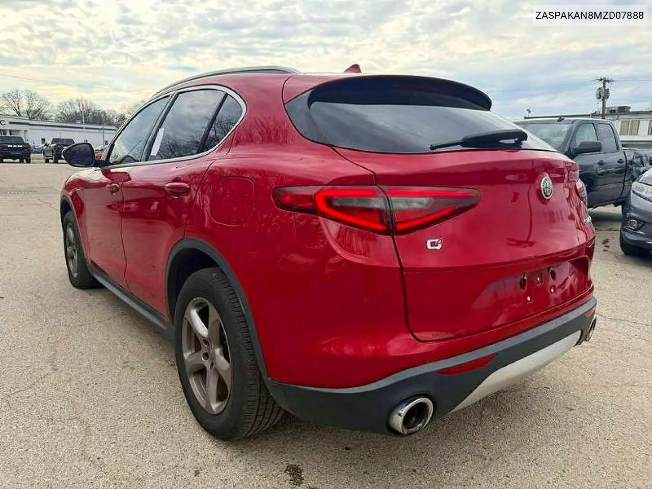 2021 Alfa Romeo Stelvio VIN: ZASPAKAN8MZD07888 Lot: 54277166