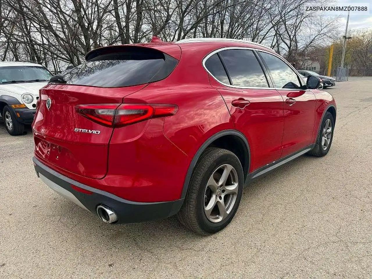 2021 Alfa Romeo Stelvio VIN: ZASPAKAN8MZD07888 Lot: 54277166