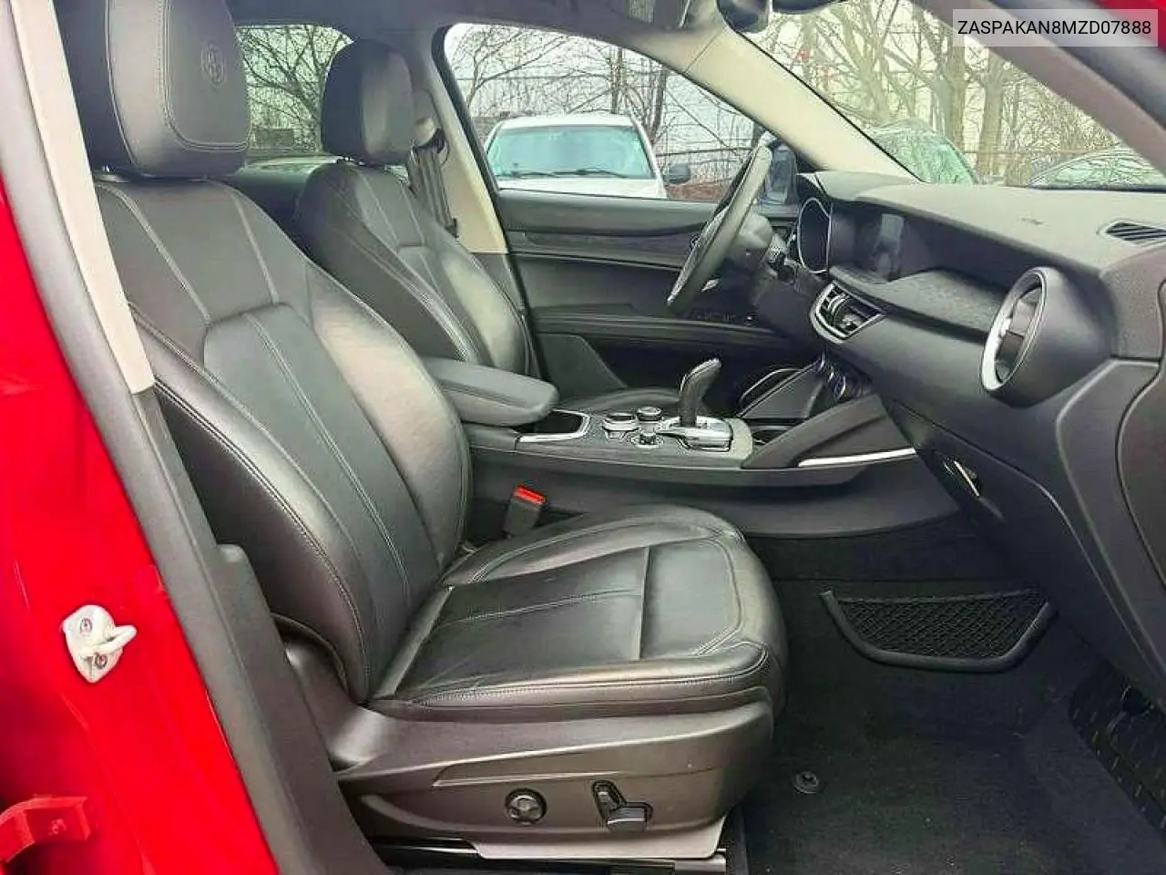 2021 Alfa Romeo Stelvio VIN: ZASPAKAN8MZD07888 Lot: 54277166