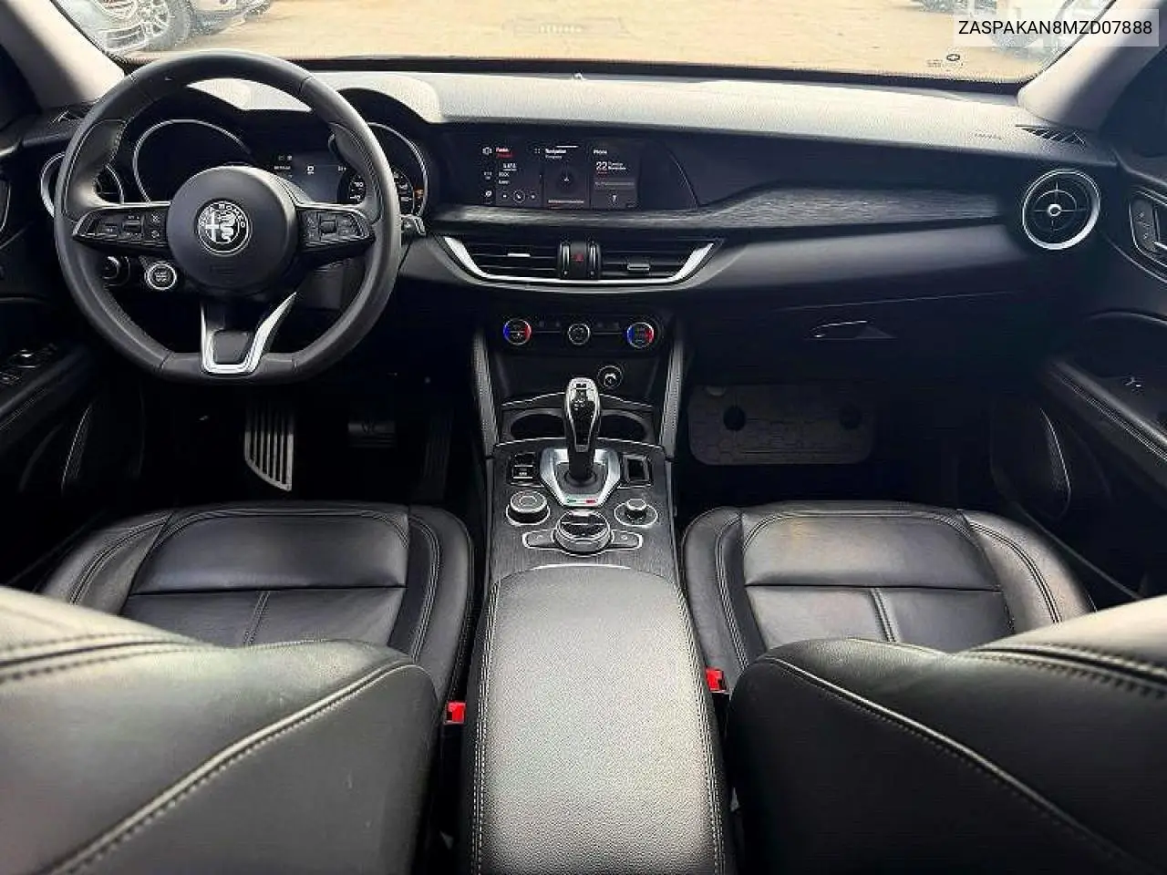 2021 Alfa Romeo Stelvio VIN: ZASPAKAN8MZD07888 Lot: 54277166