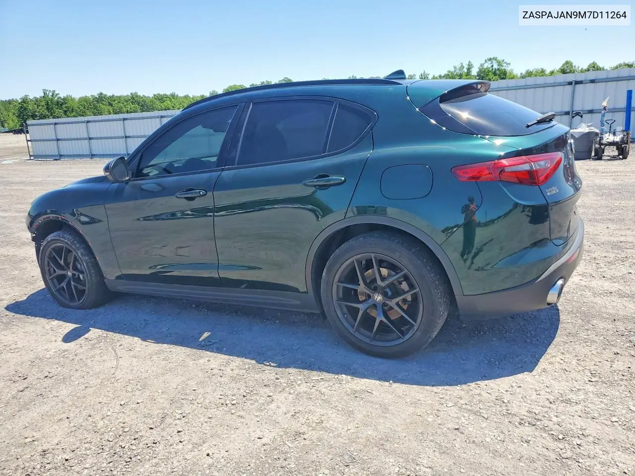 2021 Alfa Romeo Stelvio Sport VIN: ZASPAJAN9M7D11264 Lot: 54984076