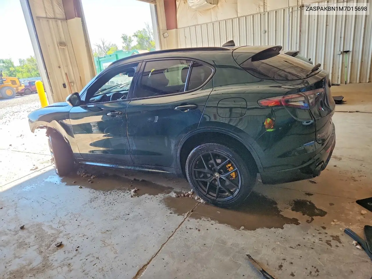 2021 Alfa Romeo Stelvio Ti VIN: ZASPAKBN1M7D15698 Lot: 58937726