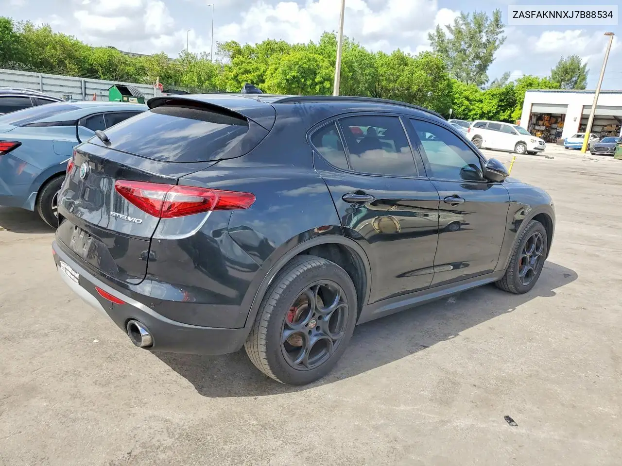 2021 Alfa Romeo Stelvio Ti Sport VIN: ZASFAKNNXJ7B88534 Lot: 60477986