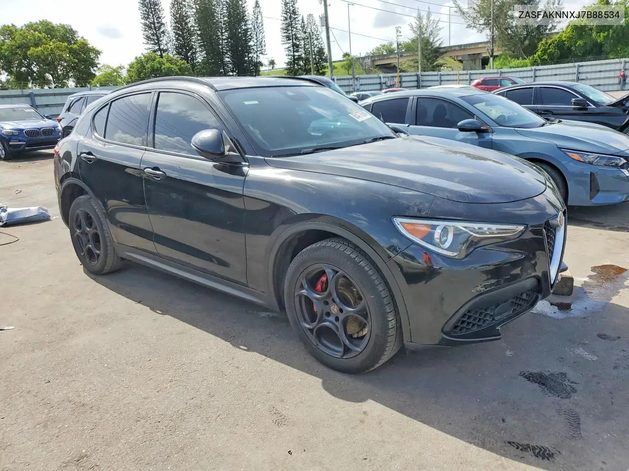 2021 Alfa Romeo Stelvio Ti Sport VIN: ZASFAKNNXJ7B88534 Lot: 60477986