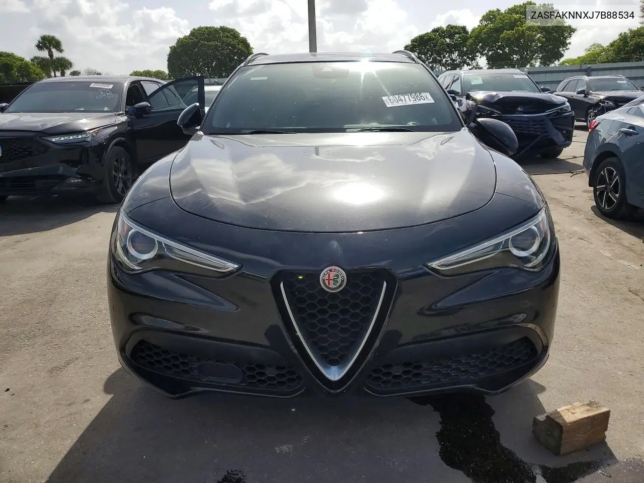 2021 Alfa Romeo Stelvio Ti Sport VIN: ZASFAKNNXJ7B88534 Lot: 60477986