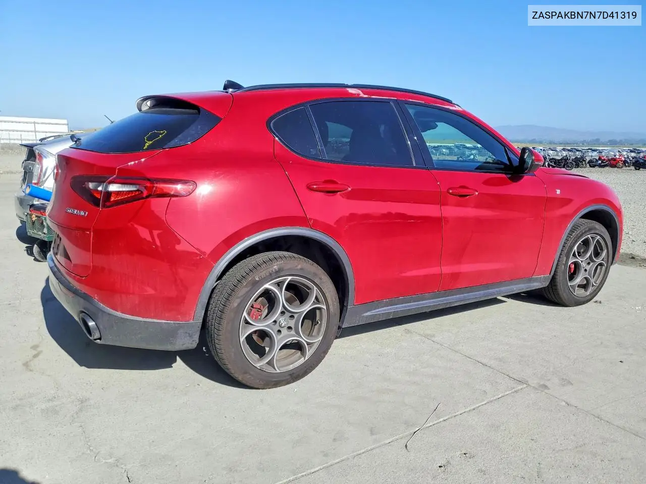 2022 Alfa Romeo Stelvio Ti VIN: ZASPAKBN7N7D41319 Lot: 53941636