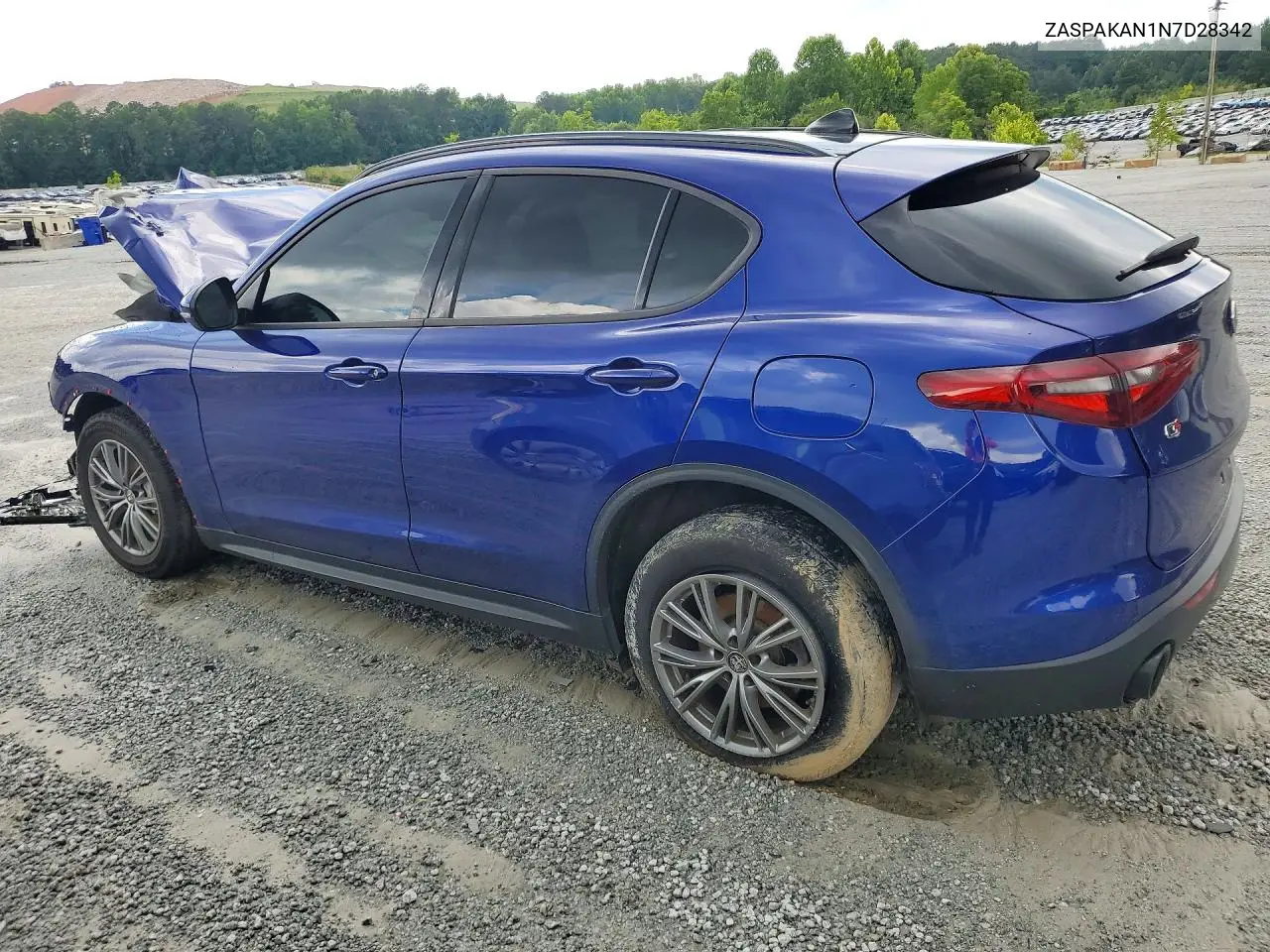2022 Alfa Romeo Stelvio VIN: ZASPAKAN1N7D28342 Lot: 56452436