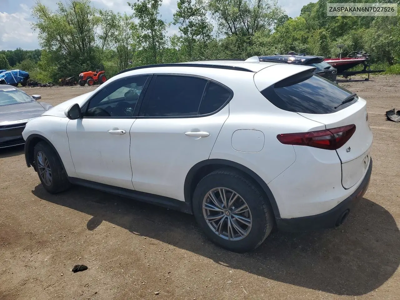 2022 Alfa Romeo Stelvio VIN: ZASPAKAN6N7D27526 Lot: 56766126