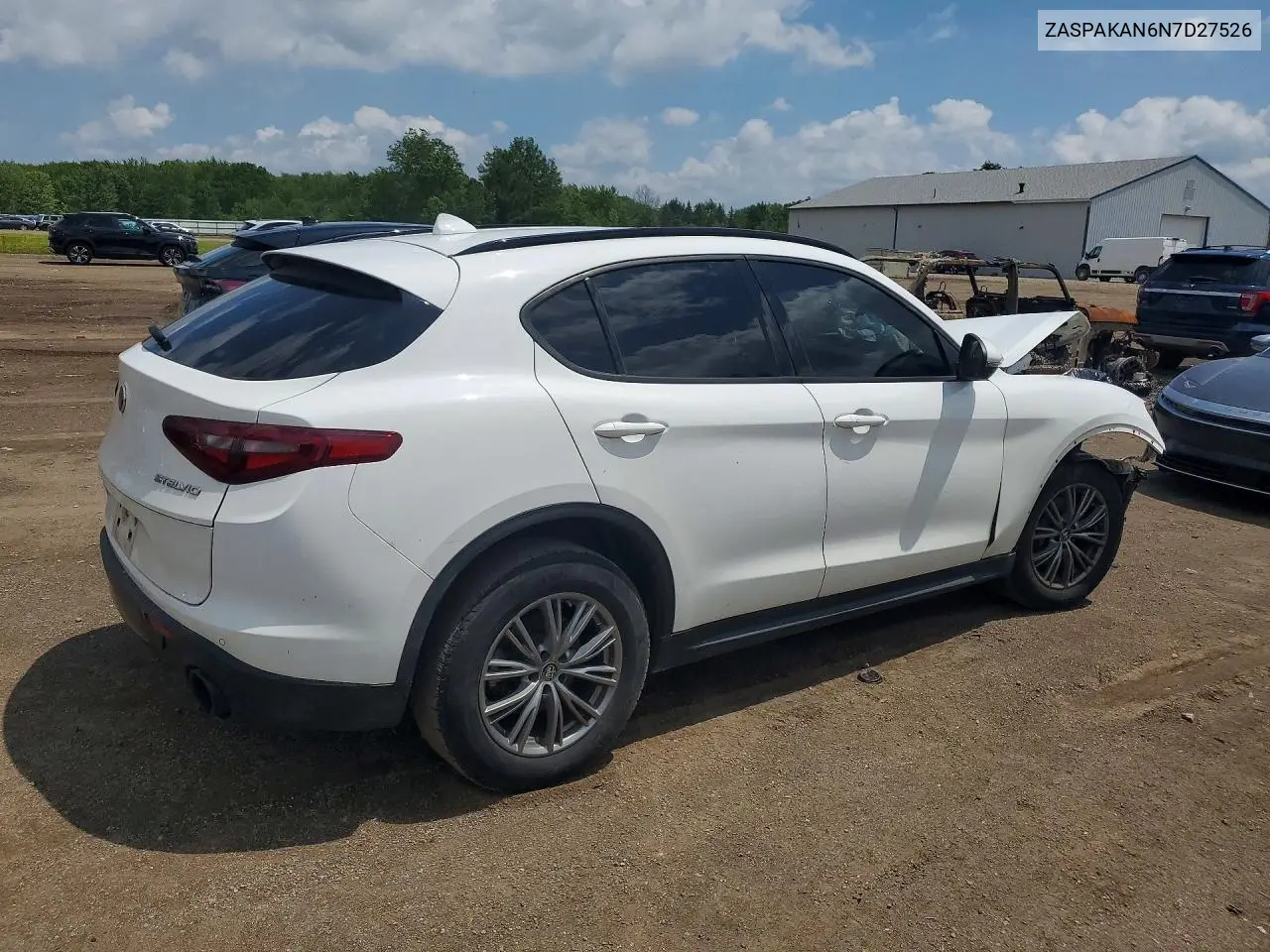 2022 Alfa Romeo Stelvio VIN: ZASPAKAN6N7D27526 Lot: 56766126