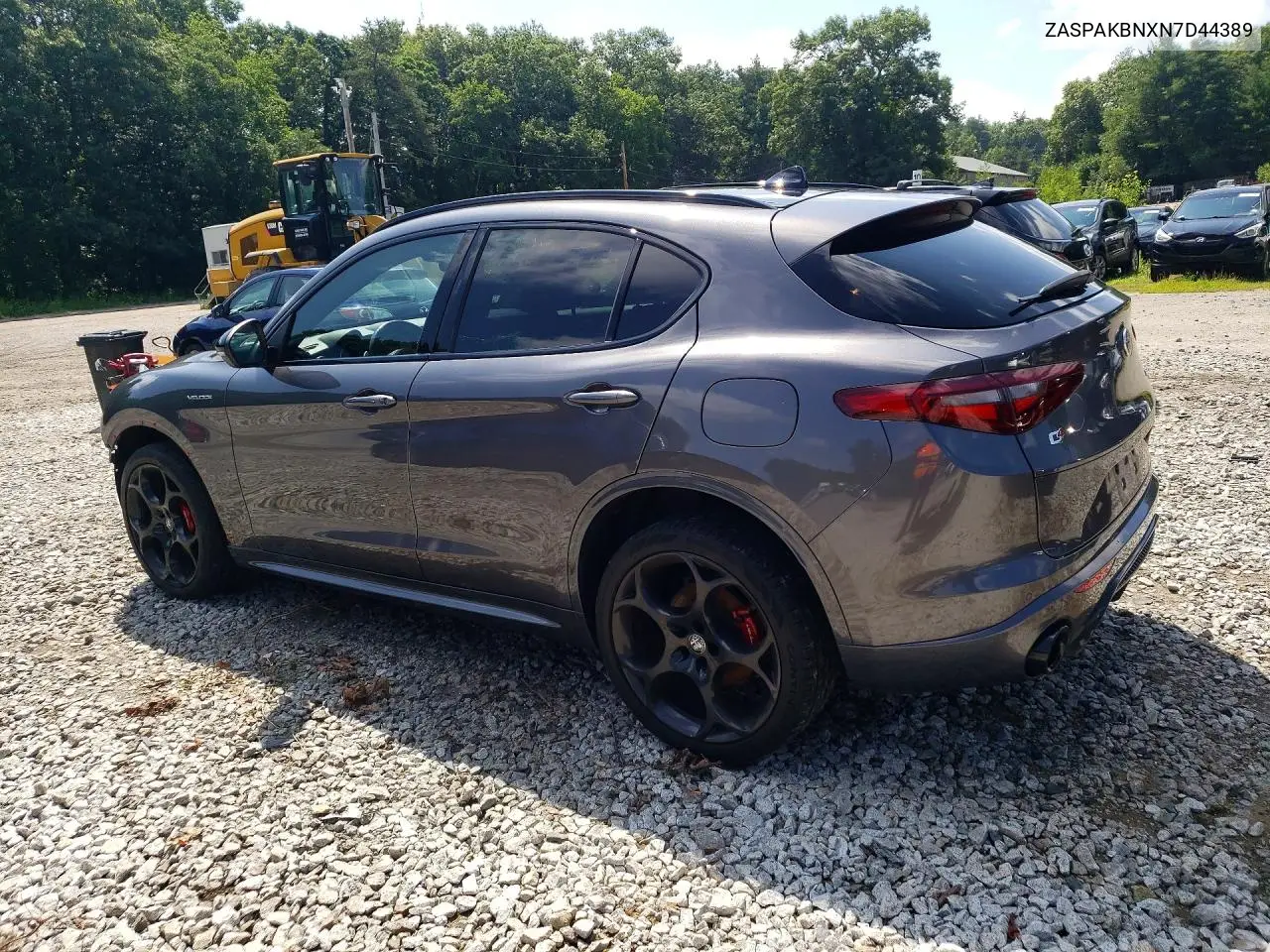 2022 Alfa Romeo Stelvio Ti VIN: ZASPAKBNXN7D44389 Lot: 60301206