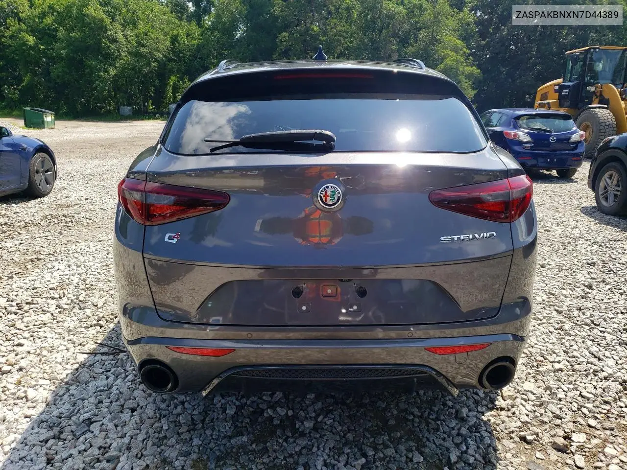 2022 Alfa Romeo Stelvio Ti VIN: ZASPAKBNXN7D44389 Lot: 60301206