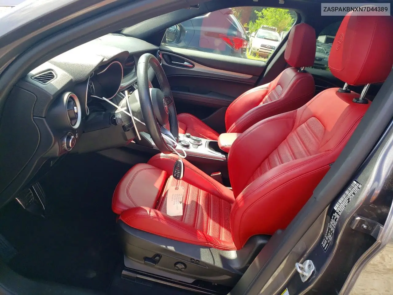 2022 Alfa Romeo Stelvio Ti VIN: ZASPAKBNXN7D44389 Lot: 60301206