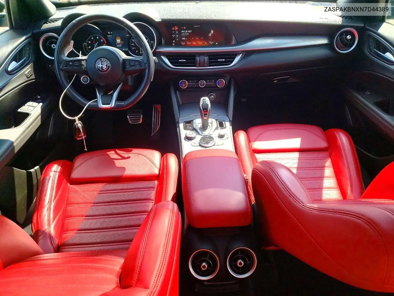 2022 Alfa Romeo Stelvio Ti VIN: ZASPAKBNXN7D44389 Lot: 60301206