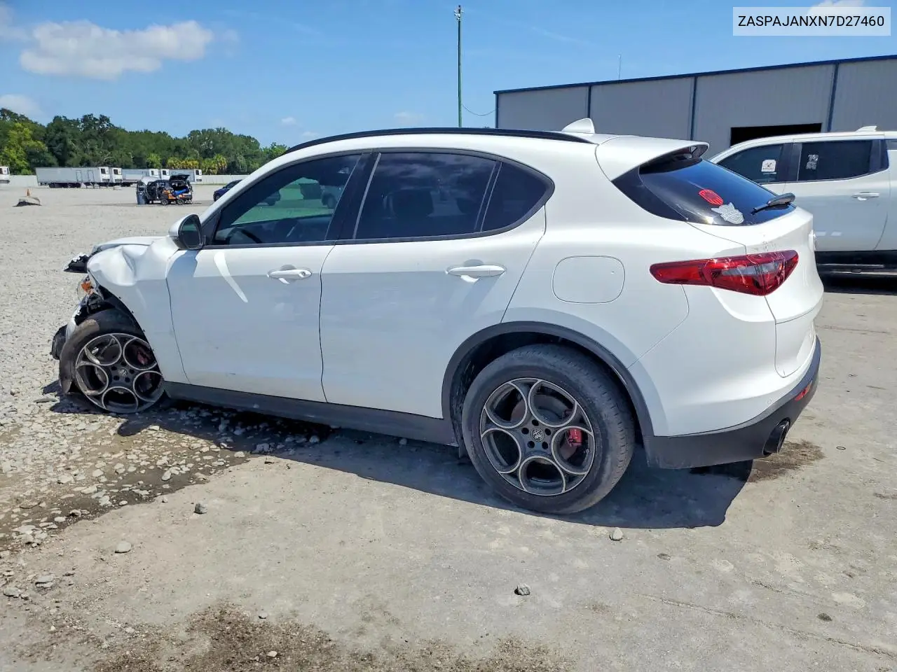 2022 Alfa Romeo Stelvio VIN: ZASPAJANXN7D27460 Lot: 60673496