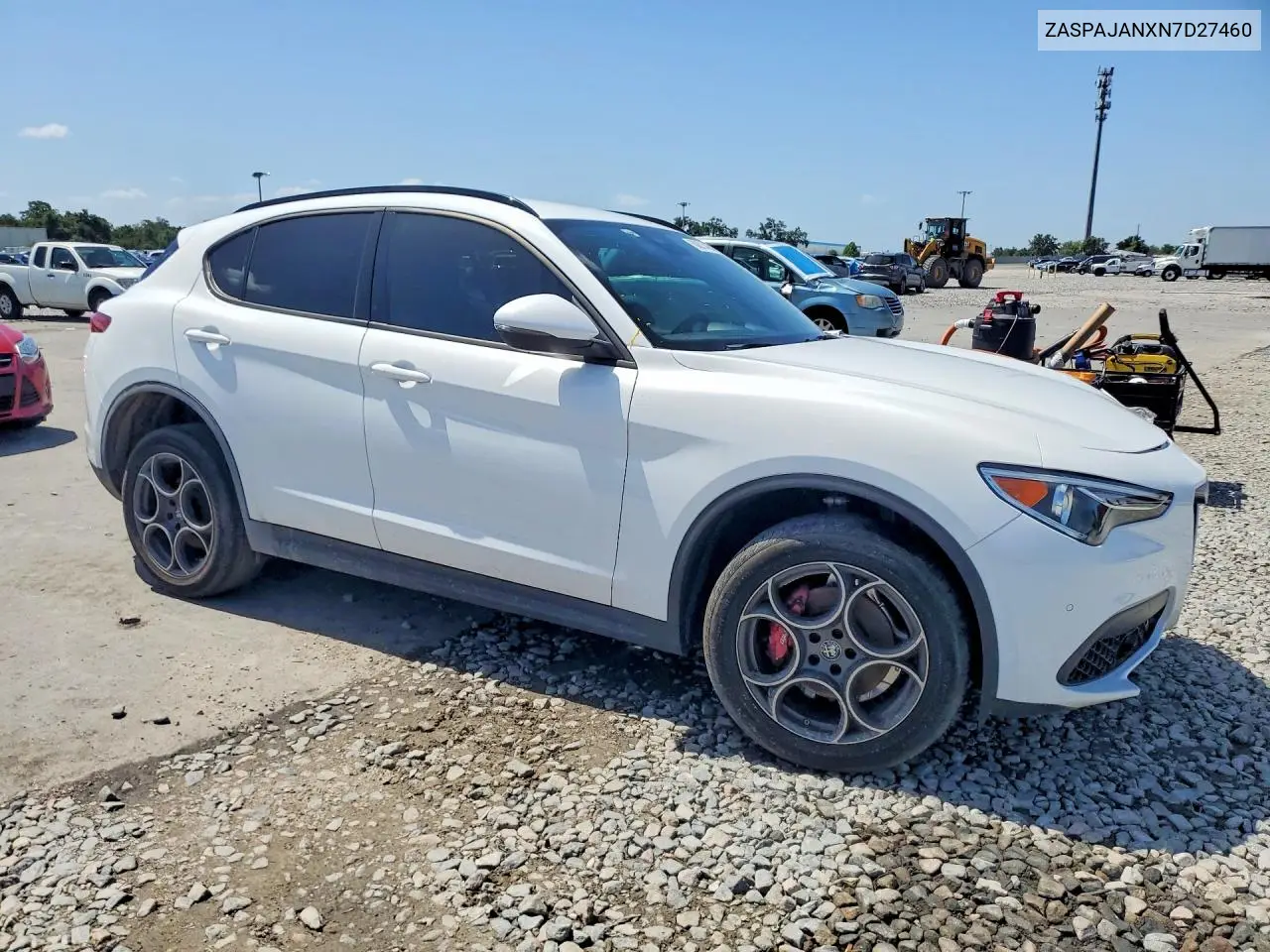 2022 Alfa Romeo Stelvio VIN: ZASPAJANXN7D27460 Lot: 60673496