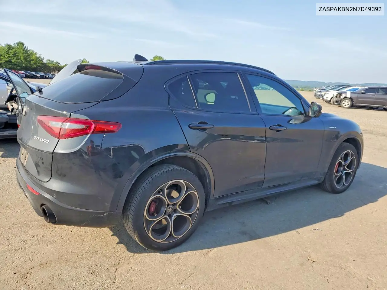 2022 Alfa Romeo Stelvio Ti/Ti Sport VIN: ZASPAKBN2N7D49392 Lot: 60780586