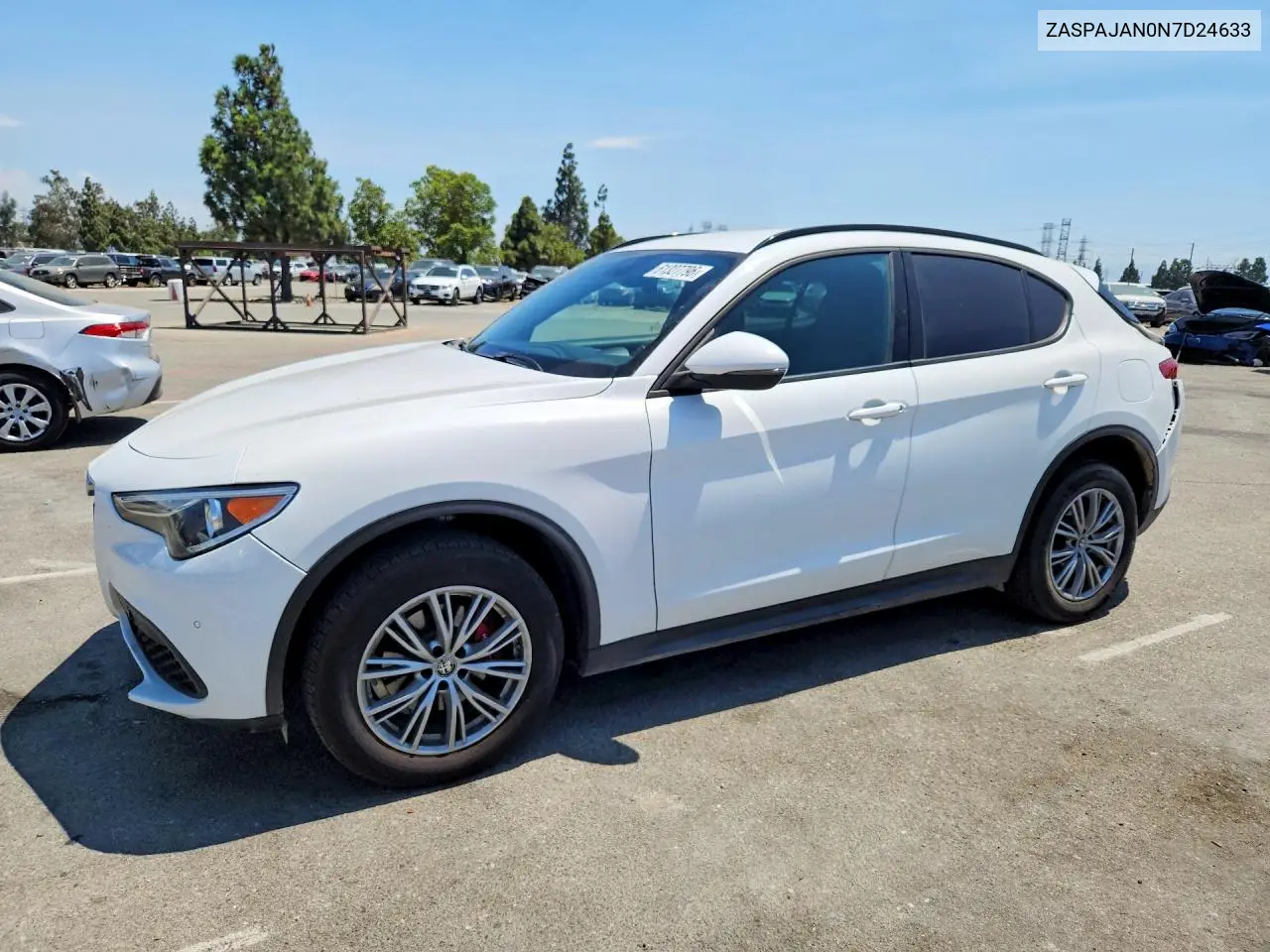 2022 Alfa Romeo Stelvio VIN: ZASPAJAN0N7D24633 Lot: 61327796