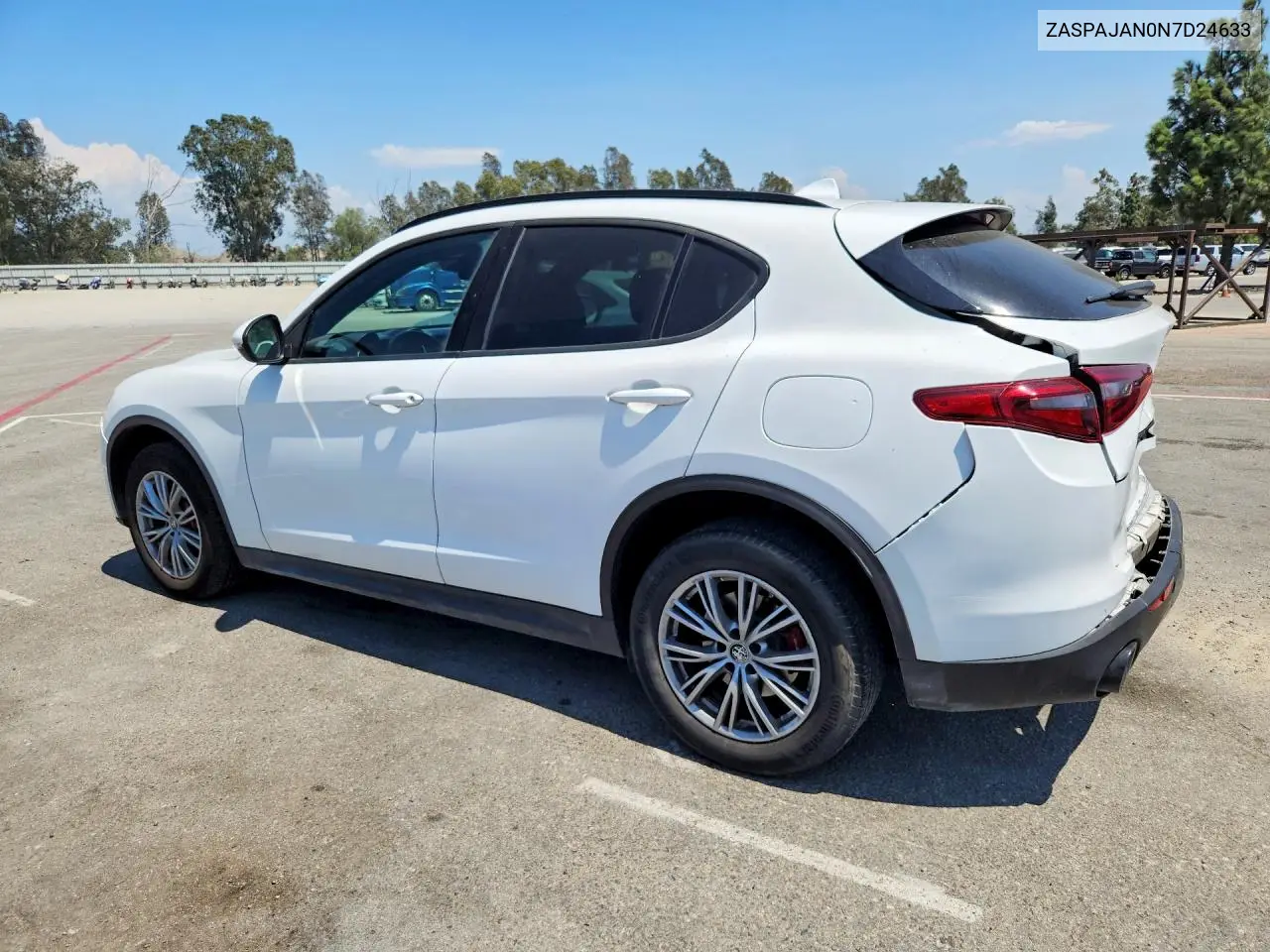 2022 Alfa Romeo Stelvio VIN: ZASPAJAN0N7D24633 Lot: 61327796