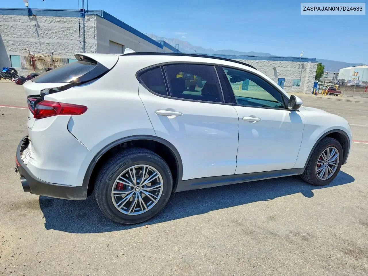 2022 Alfa Romeo Stelvio VIN: ZASPAJAN0N7D24633 Lot: 61327796