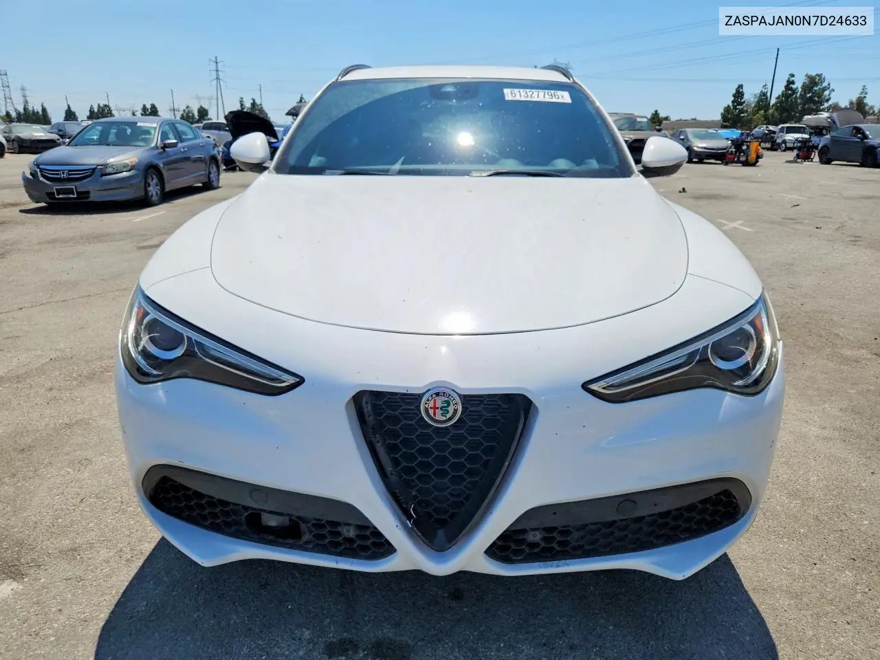 2022 Alfa Romeo Stelvio VIN: ZASPAJAN0N7D24633 Lot: 61327796