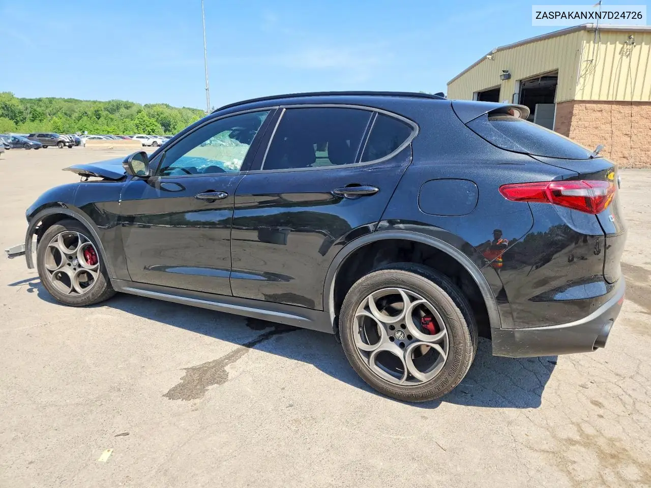 2022 Alfa Romeo Stelvio VIN: ZASPAKANXN7D24726 Lot: 61481016
