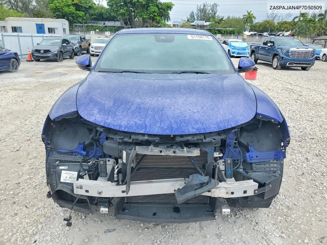 2023 Alfa Romeo Stelvio Sprint VIN: ZASPAJAN4P7D50509 Lot: 51158776