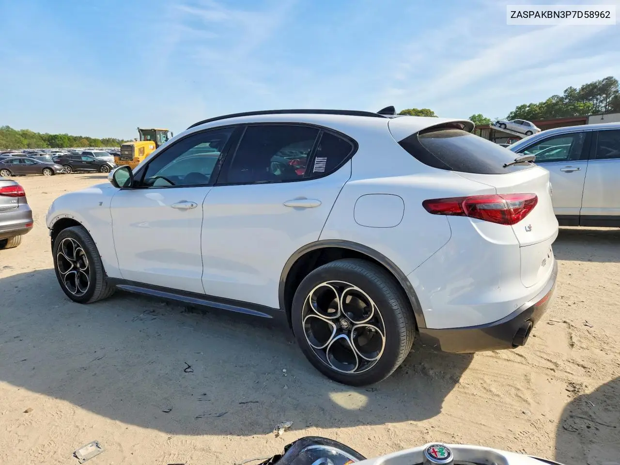 2023 Alfa Romeo Stelvio Ti VIN: ZASPAKBN3P7D58962 Lot: 52639346