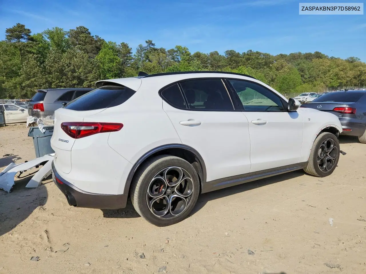 2023 Alfa Romeo Stelvio Ti VIN: ZASPAKBN3P7D58962 Lot: 52639346