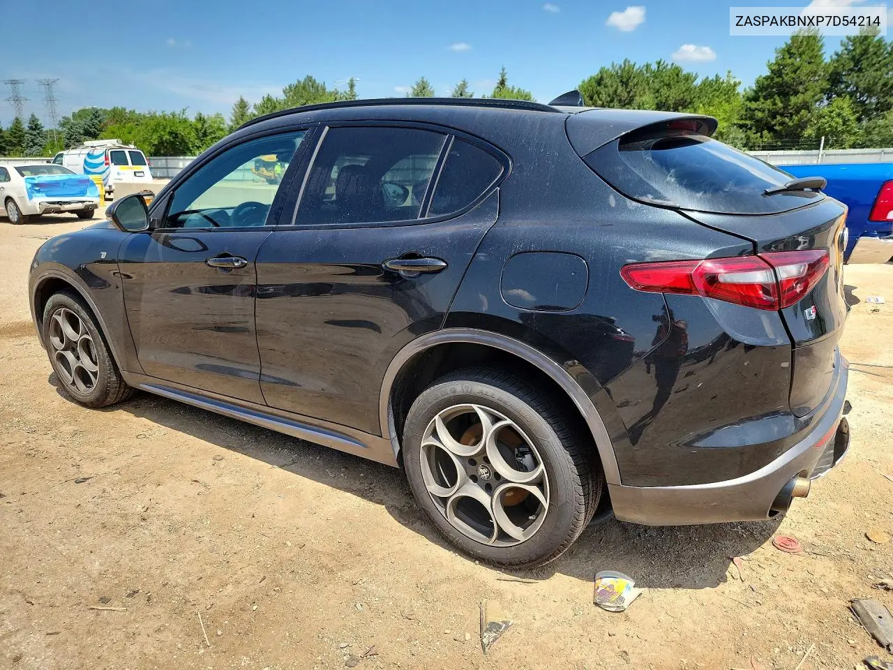 2023 Alfa Romeo Stelvio Ti VIN: ZASPAKBNXP7D54214 Lot: 59376236