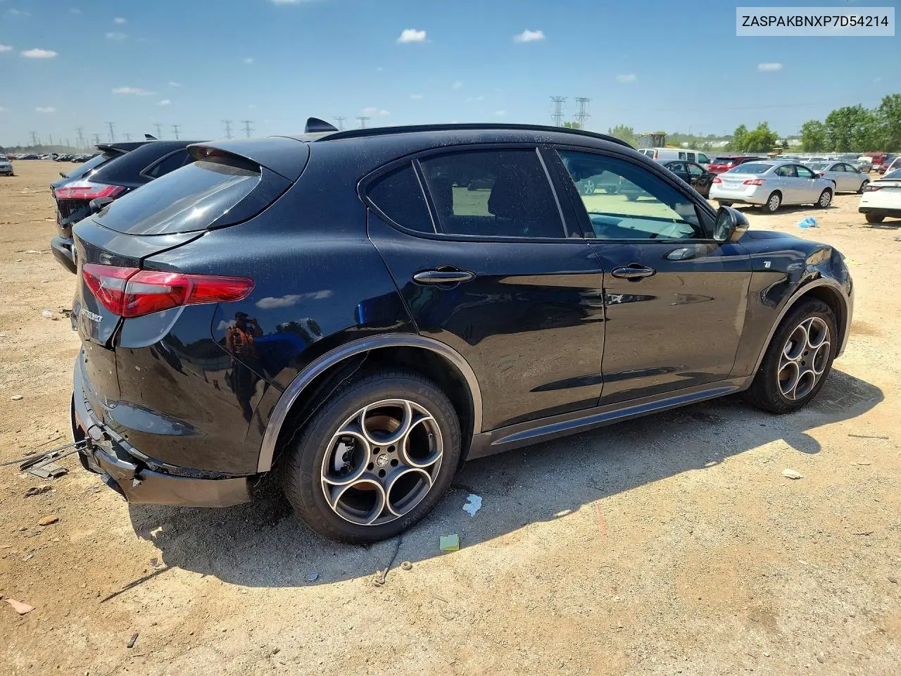 2023 Alfa Romeo Stelvio Ti VIN: ZASPAKBNXP7D54214 Lot: 59376236