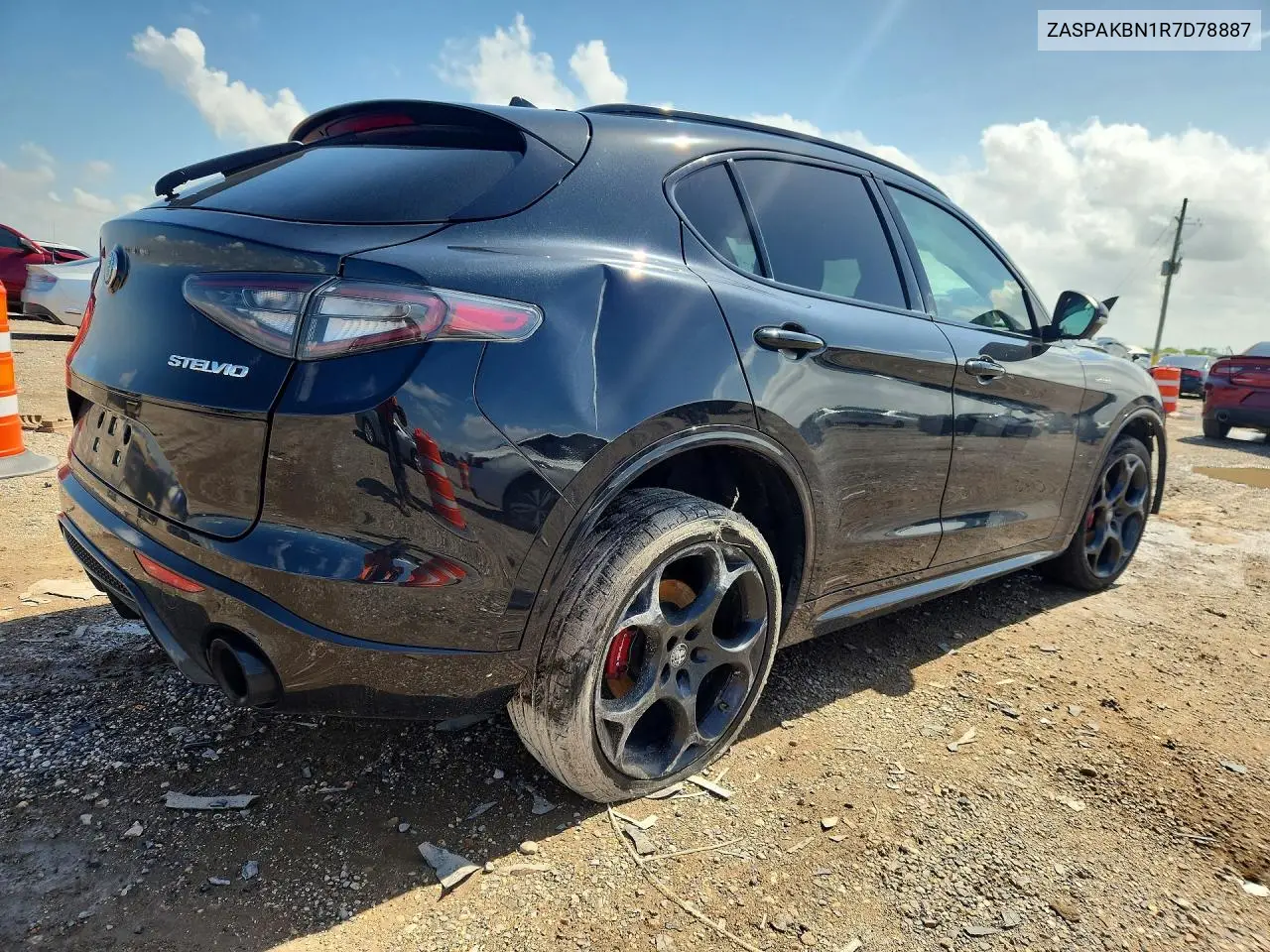 2024 Alfa Romeo Stelvio Ti VIN: ZASPAKBN1R7D78887 Lot: 50817886
