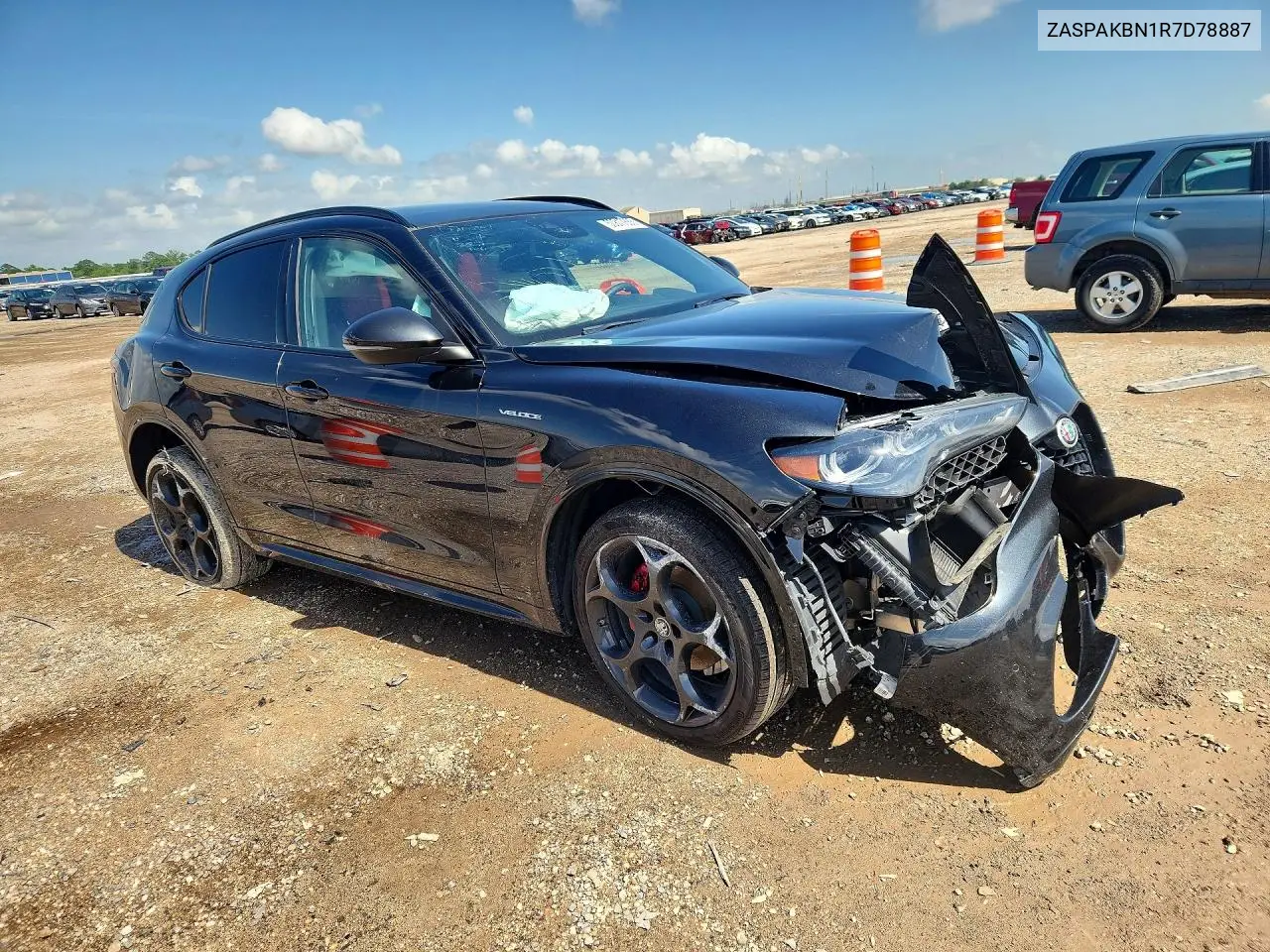 2024 Alfa Romeo Stelvio Ti VIN: ZASPAKBN1R7D78887 Lot: 50817886