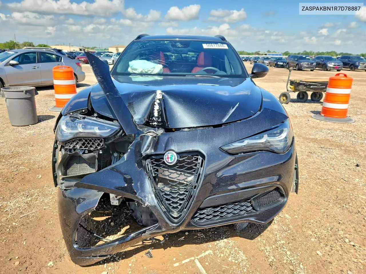 2024 Alfa Romeo Stelvio Ti VIN: ZASPAKBN1R7D78887 Lot: 50817886