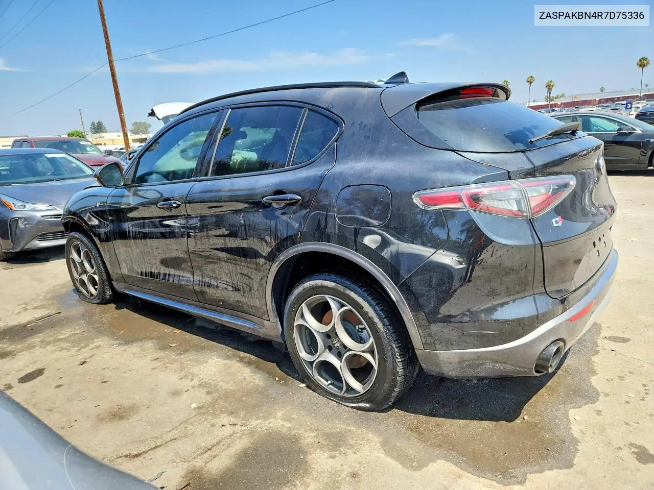2024 Alfa Romeo Stelvio Ti VIN: ZASPAKBN4R7D75336 Lot: 58955746