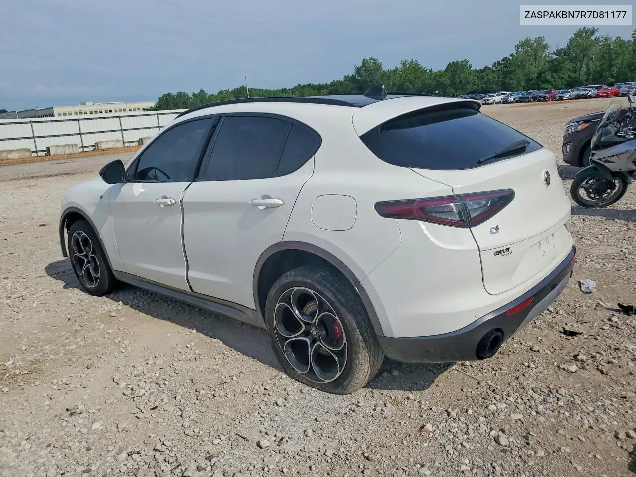 2024 Alfa Romeo Stelvio Ti VIN: ZASPAKBN7R7D81177 Lot: 60001986