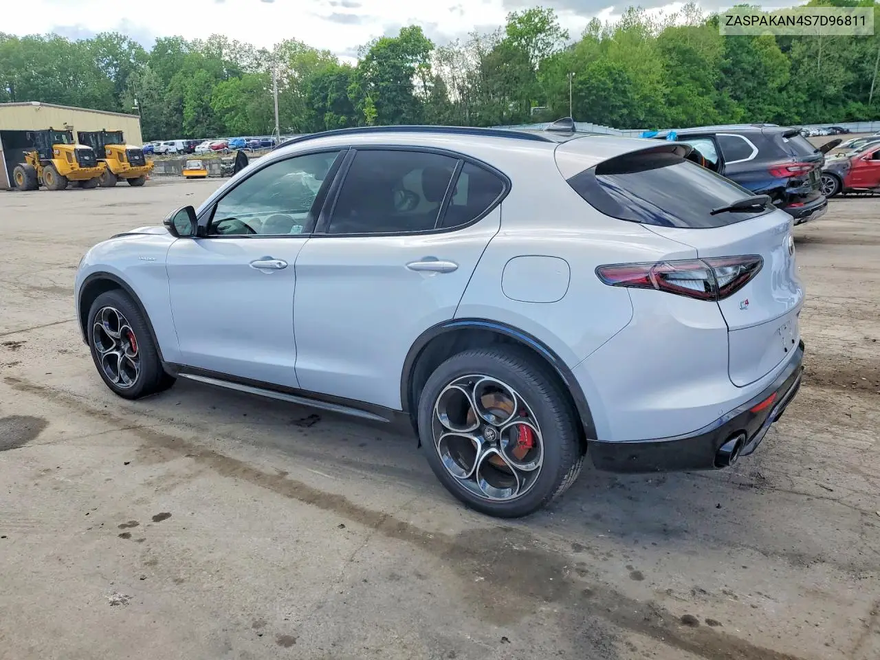 2025 Alfa Romeo Stelvio Base VIN: ZASPAKAN4S7D96811 Lot: 55352256
