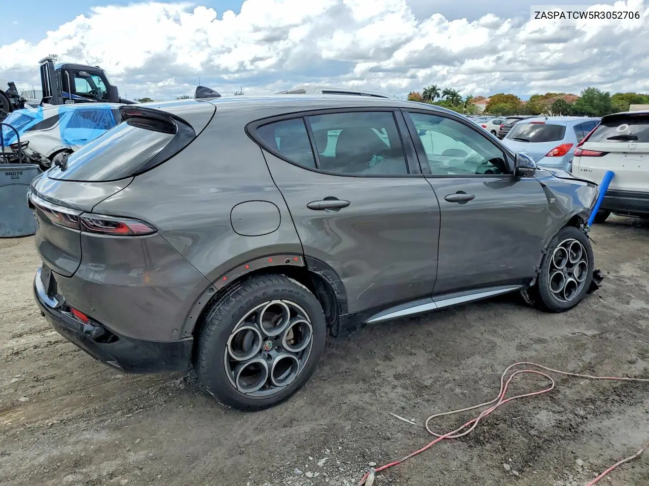 2024 Alfa Romeo Tonale Ti VIN: ZASPATCW5R3052706 Lot: 48526426