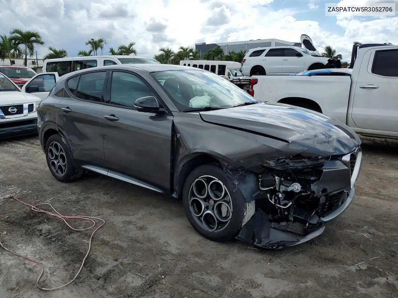 2024 Alfa Romeo Tonale Ti VIN: ZASPATCW5R3052706 Lot: 48526426