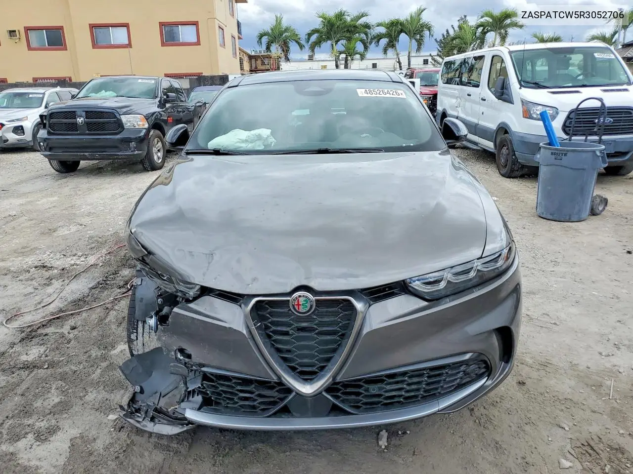 2024 Alfa Romeo Tonale Ti VIN: ZASPATCW5R3052706 Lot: 48526426