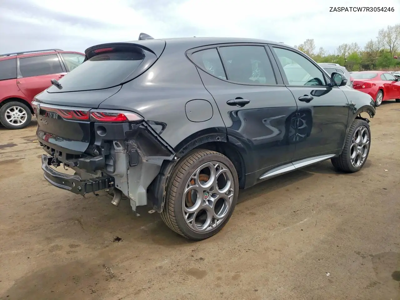 2024 Alfa Romeo Tonale Ti VIN: ZASPATCW7R3054246 Lot: 51630726