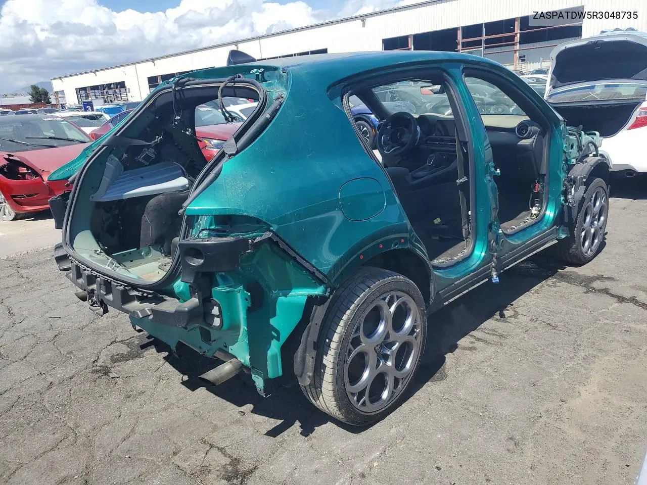 2024 Alfa Romeo Tonale Veloce VIN: ZASPATDW5R3048735 Lot: 54467836