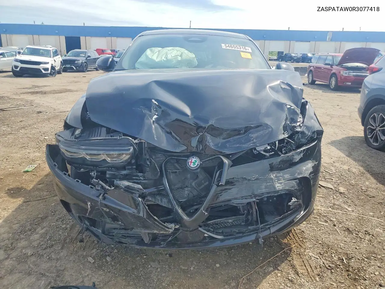 2024 Alfa Romeo Tonale Sprint VIN: ZASPATAW0R3077418 Lot: 54655316