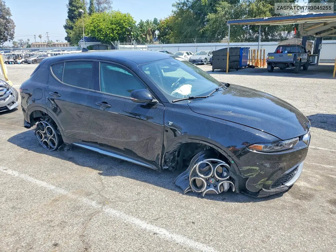 2024 Alfa Romeo Tonale Ti VIN: ZASPATCW7R3045255 Lot: 55724756
